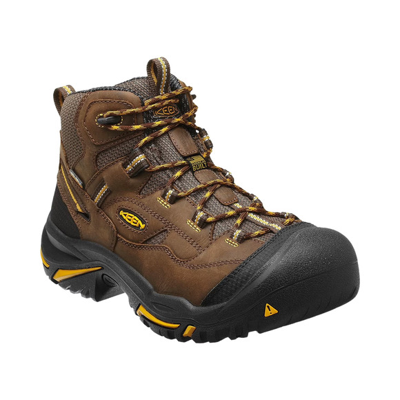 KEEN Utility Men’s Size 10 M (D) Braddock Steel Toe WP Work Boots 1011242, NEW main image 6